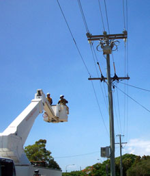 NOJA Power OSM Recloser installed