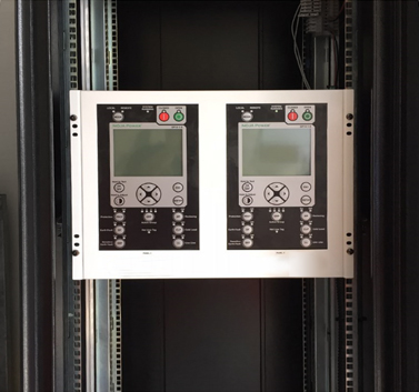 NOJA Power Dual Remote HMI Panel Installed in Control Room