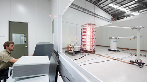 600kV Impulse Laboratory in Operation