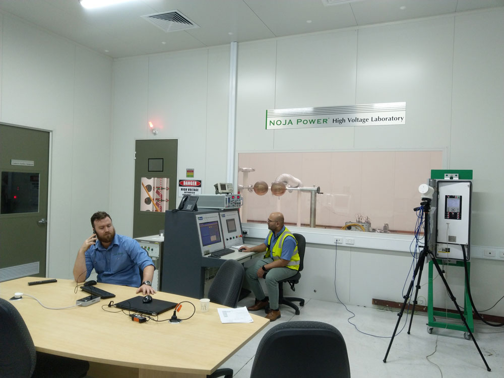NOJA Power’s test laboratory with Factory Acceptance Testing (FAT) capability