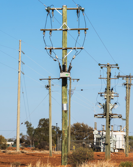 NOJA Power OSM recloser installation