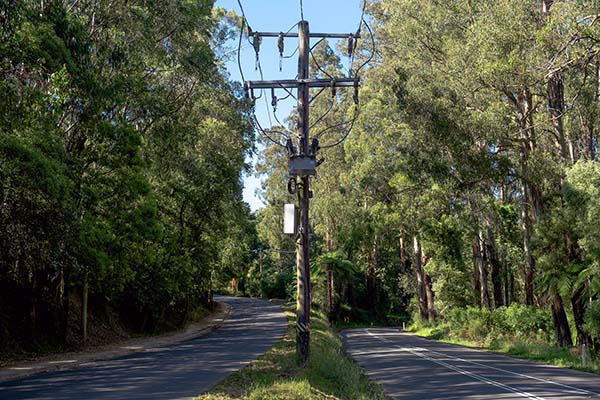 NOJA Power OSM Recloser installed in Victoria Australia, with High Resolution SEF Protection enabled