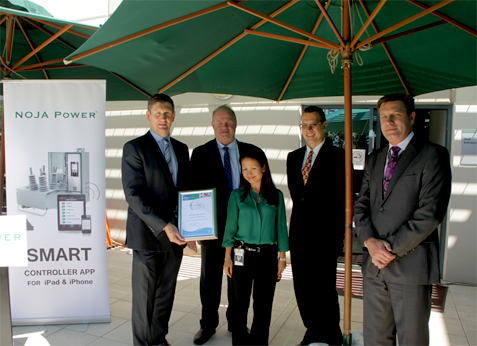 NOJA Power recognised as pioneering Queensland Workplace for Wellness in government presentation