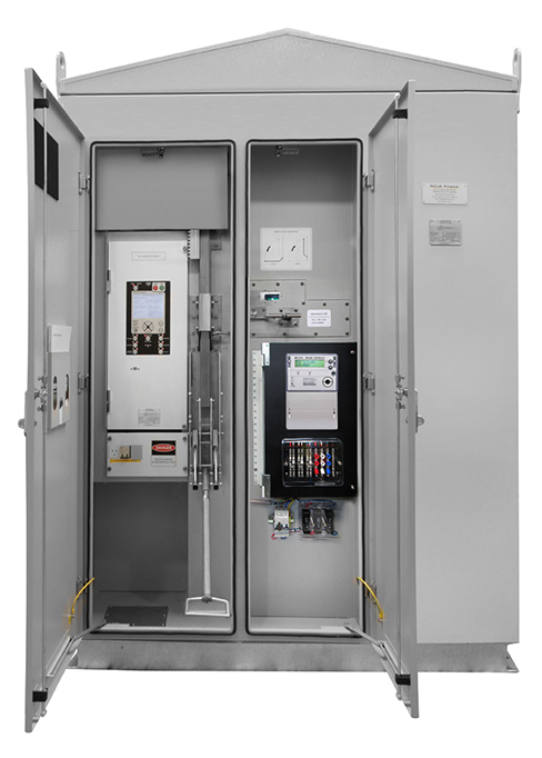 NOJA Power GMK fitted with Auxiliary Voltage and Current Meter