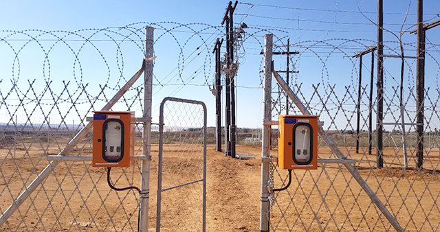 Interlocks connected to the OSM Reclosers in the Switch Yard