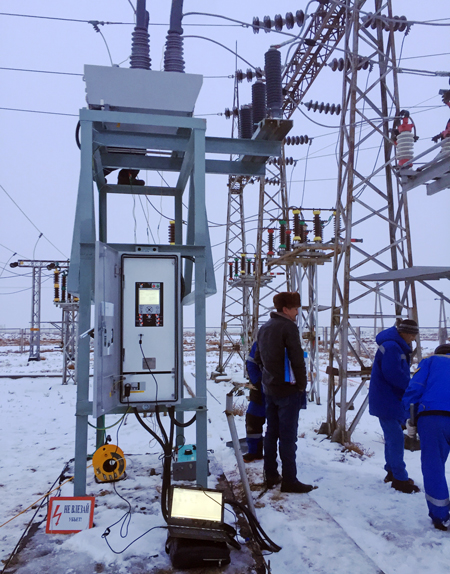 NOJA Power recloser integrated into the substation control system