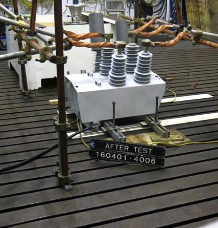 NOJA Power OSM38 recloser type tested at 16kA in KEMA's Netherlands facility