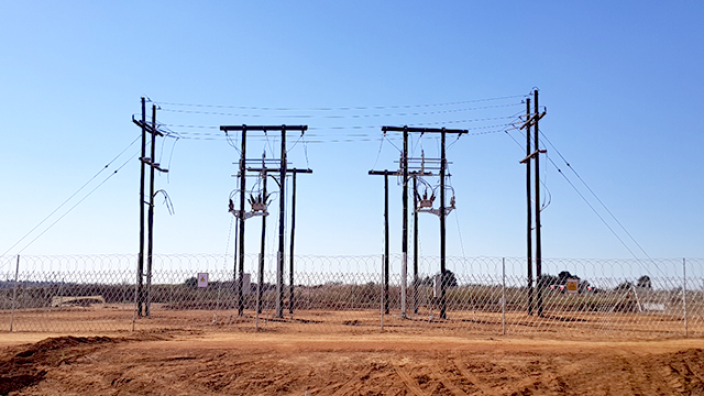 NOJA Power OSM Recloser installation – a Mine in South Africa