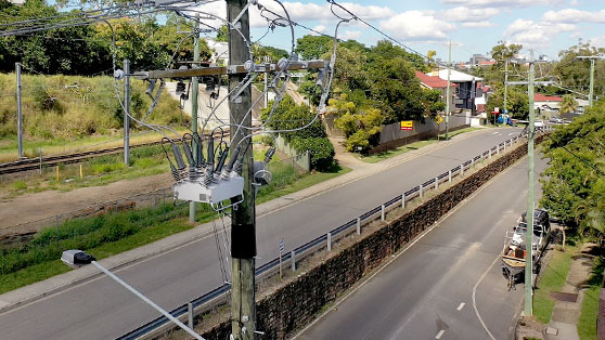 NOJA Power 2021, a NOJA Power OSM Recloser with RC20 Control in Brisbane Australia
