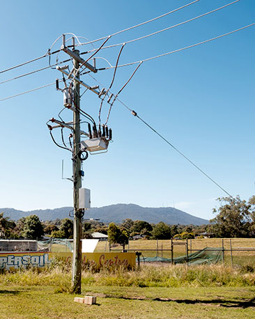 NOJA Power 2021, A NOJA Power OSM Recloser with RC20 Control in Victoria, Australia