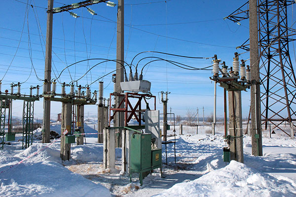 NOJA Power OSM Recloser with RC-10 Control installed in Russian Federation 