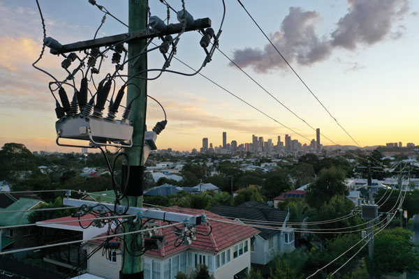 NOJA Power OSM Recloser installed in Brisbane Australia