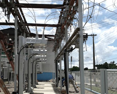 NOJA Power’s recloser installation at an Eletrobras substation
