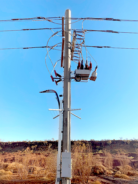 Overhead Connection Side – POWINS-NOJA Power Mobile Substation