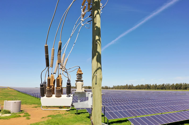  NOJA Power OSM Recloser connecting a Solar Generation plant to the NSW Australian Distribution Grid 