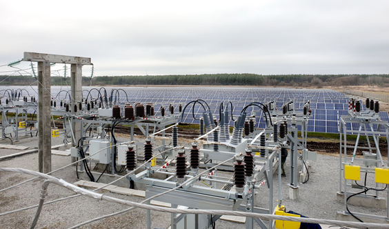 Glinyany 2 SPS with 3 x NOJA Power OSM38 Reclosers