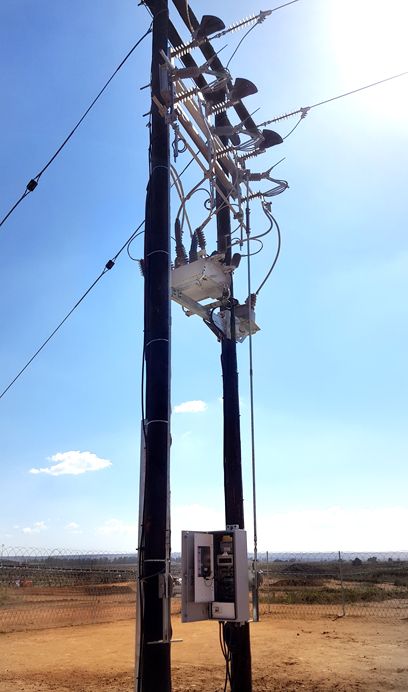 NOJA Power OSM Recloser Installation in South Africa